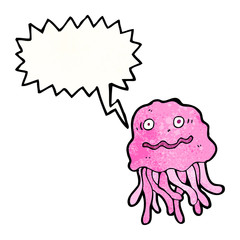 cartoon jellyfish