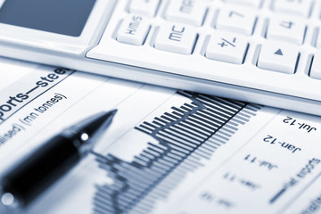 Obraz premium financial accounting concept