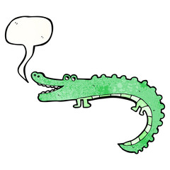 cartoon crocodile