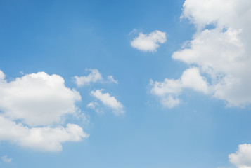 Obraz na płótnie Canvas clouds with blue sky