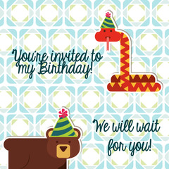 birthday invitation