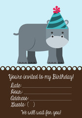 birthday invitation