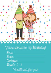 birthday invitation