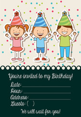 birthday invitation