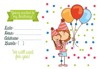 birthday invitation