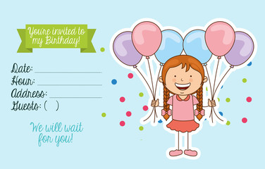 birthday invitation
