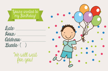 birthday invitation