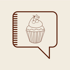delicious cupcake