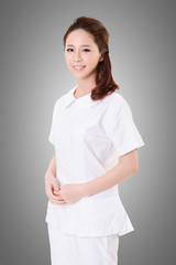 Attractive Asian nurse