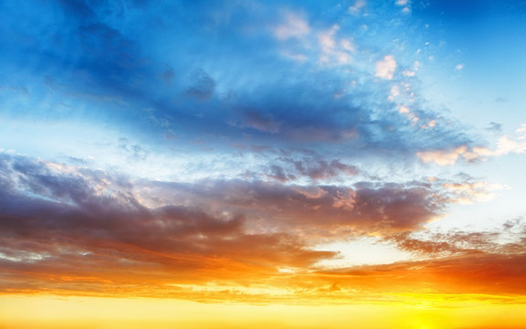 Fototapeta Color sky background