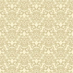 Damask seamless pattern