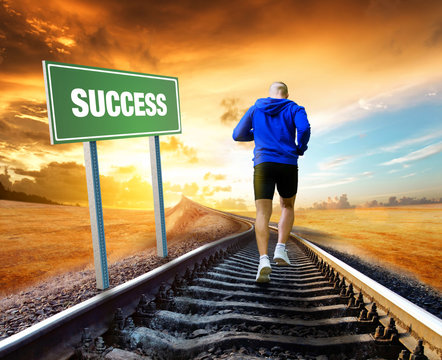 running for success