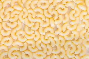 raw macaroni pasta