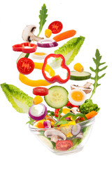 bunter Salat - gesunde Ernährung