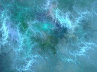 abstract fractal pattern - seabed