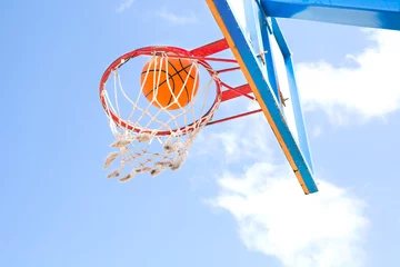 Gordijnen basketball © chandlervid85