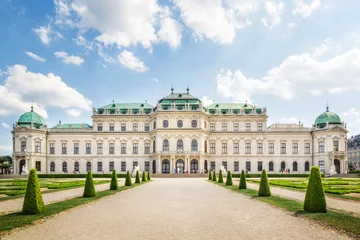 Fototapeten Schloss Belvedere, Wien, Österreich © mRGB