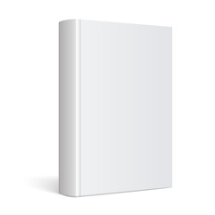 Light Realistic Blank book cover