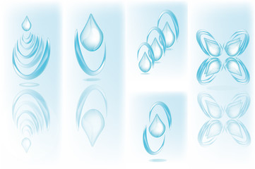 waterdrop logo, waterdrops logos, eco