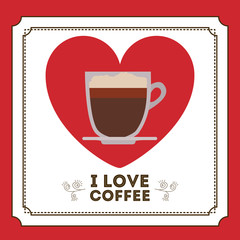 Obraz premium Coffee design