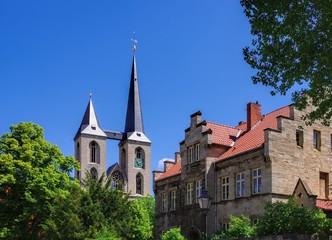 Fototapeta na wymiar Halberstadt Martinikirche - Halberstadt Martinichurch 01