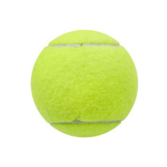 exotic color tennis ball  isolated on white background