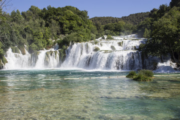 Fototapeta premium Wodospady, Chorwacja