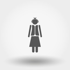 Woman icon.