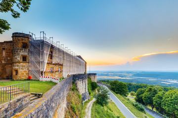 Summer Sunset at Giechburg Castle Ruin