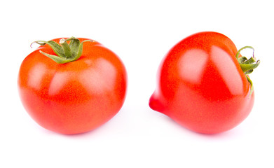 two red tomatoes
