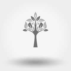 Obraz premium Tree icon.