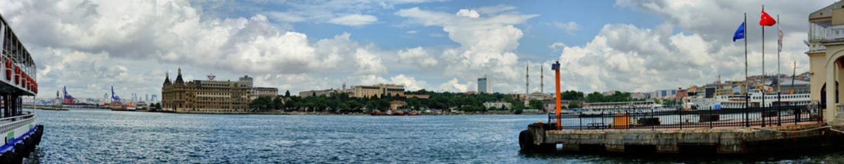 Obraz premium Kadıkoy Istanbul view Panorama