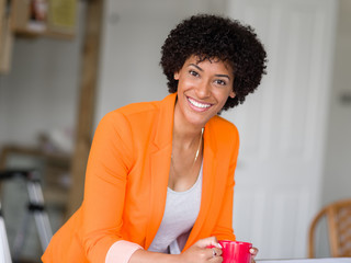 Portrait of young businesswoman