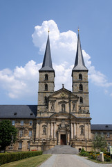 Fototapeta na wymiar Kloster Michaelsberg in Bamberg