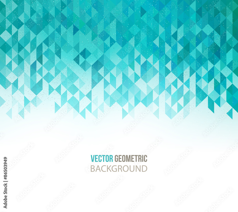 Poster abstract geometric background design