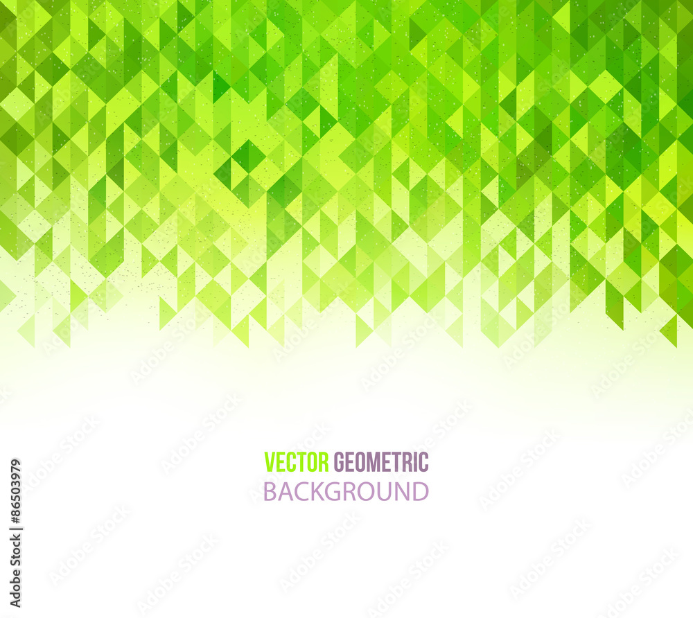 Poster abstract geometric background design