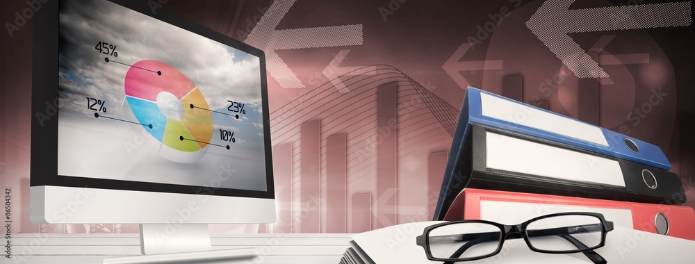 Poster composite image of computer screen