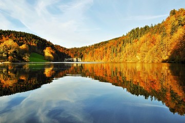 Lac des Brenets Automne.