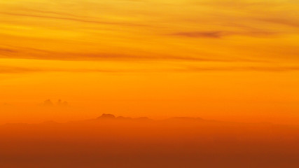 Sunset sky for background