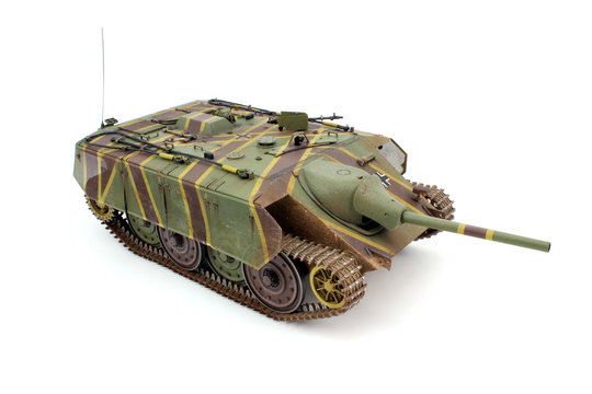 Jagdpanzer E-10 scale model