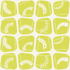 Seamless background with Springs