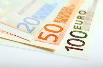 Obraz premium Euro money closeup