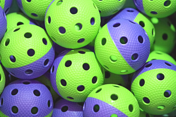 Floorball balls