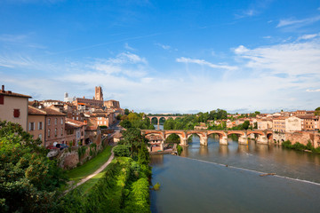 Fototapeta premium View of Albi, France