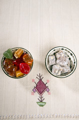 Turkish candy and delights 