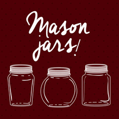 Mason jar design