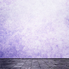 grunge empty room interior