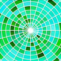 abstract stained-glass mosaic background