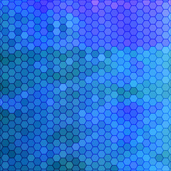 abstract geometric hexagon background