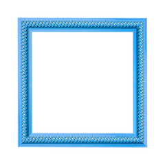Frame engraved isolated on white background.